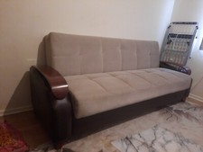 Turkish 3 Seater Ottoman Storage Sofa Bed Modern Luxury