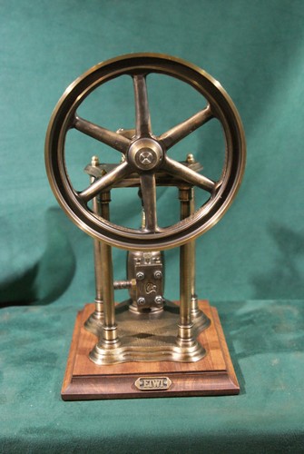 New vertical steam engine - steam,