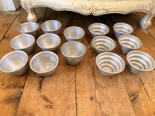14x vintage aluminium - 14x,
