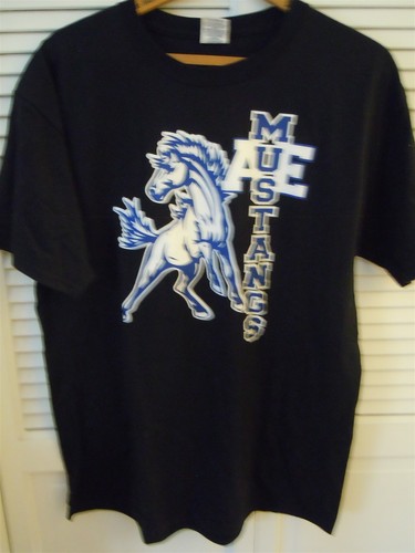 Jerzees mustangs size - ae, l
