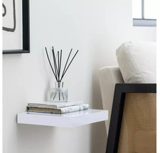 Habitat Home Jak 30cm Floating Shelf - White Gloss