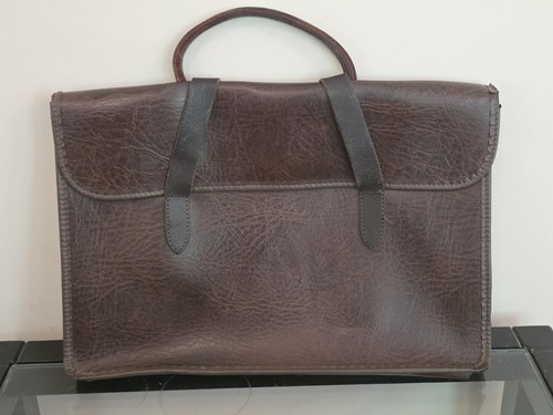 Vintage brown leather music - brown,