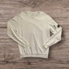 C.P. Company White Jumper Size Mens Medium