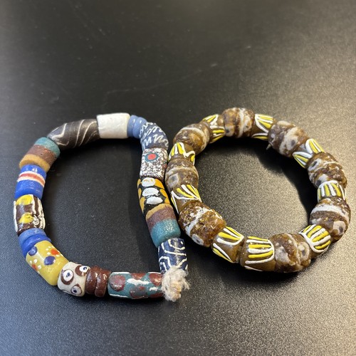African trade bead bracelets - bracelets, ~