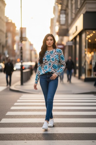 Silk button floral - up,