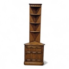 Ercol Elm Corner Cabinet