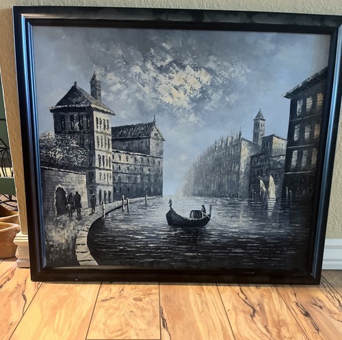 Vintage venice impressionist - vintage,