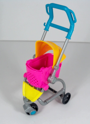 Barbie expandable stroller - barbie,