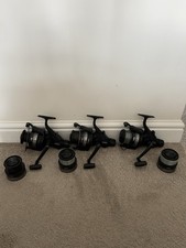 Daiwa Emblem Baitrunner 4550 BRiT X 3 With Spare Spools Very Very Rare