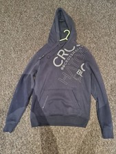 Crosshatch Navy Blue Hoodie UK Size Medium
