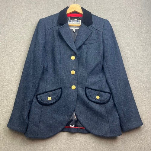 Joules tweed jacket navy - tweed,