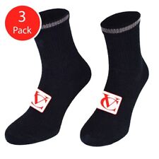 VC Trail Long Cycling Socks Black Reinforced Toe Bike Ride MTB Commuting UK
