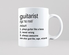 Guitarist Mug Coffee Tea Cup