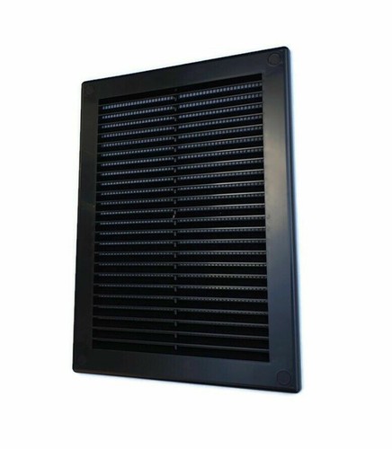 Black air vent - vent, 180mm