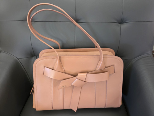 Mimco large leather tote work - mimco,
