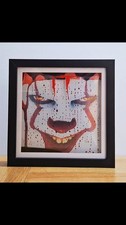 Pennywise inspired blood drip frame