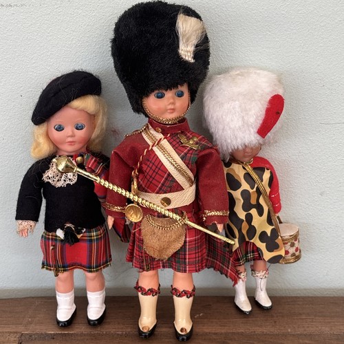 Three vintage scottish costume - scottish,