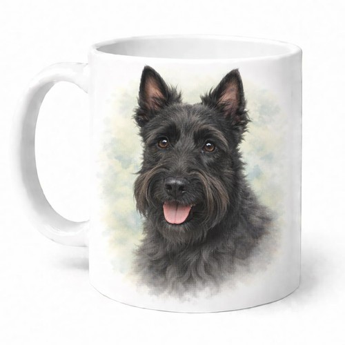 Scottish terrier mug - terrier, brew