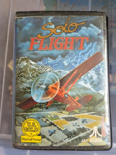 Solo flight atari 48k cassette - 48k,