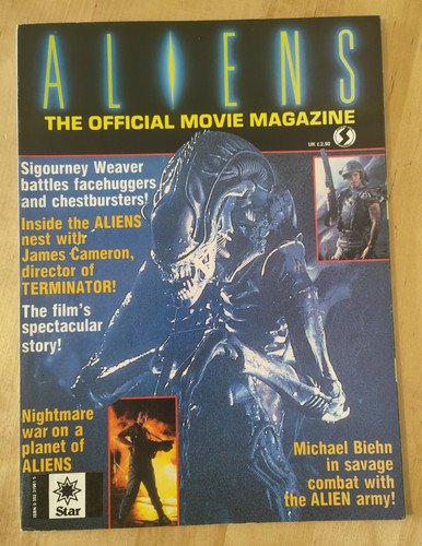 Aliens official movie - aliens, magazine