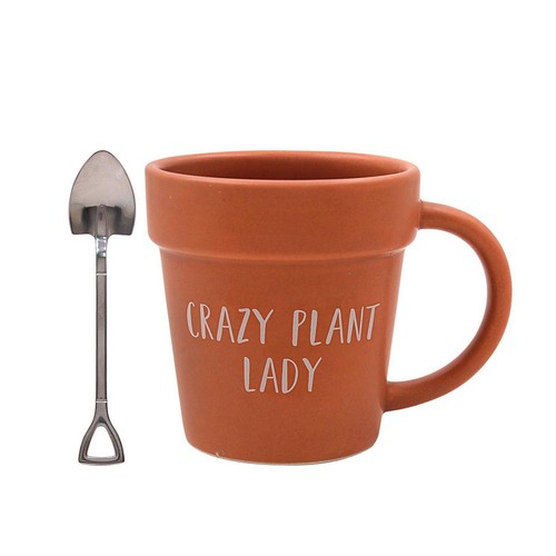 Plant pot mug gardener - mug, gardener's