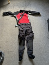 Santi E.Lite+ Men's Drysuit Size XLL Scarlet/Grey New with Tags