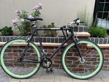 Create Bycicle Single Speed With Lights And Lock