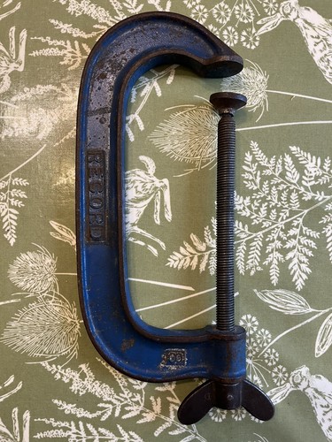 Record clamp good - 8”, clamp,