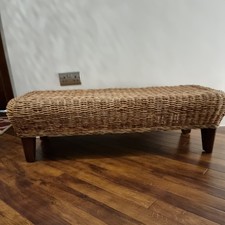 Hallway, Cloakroom or Landing, Seagrass / Rattan Bench /Chase