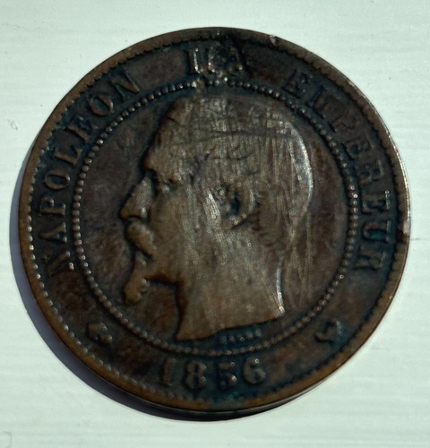 France 1856 centimes - w,