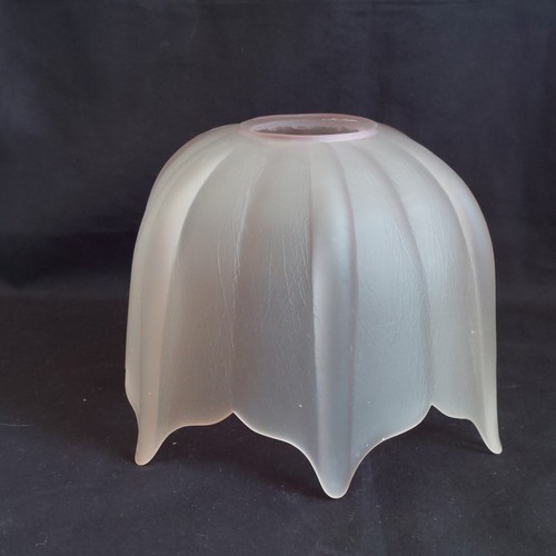 Vintage fosted glass - fosted, lamp