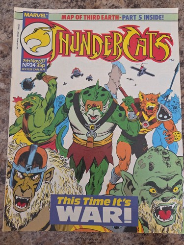 Vintage thundercats comic - vintage,