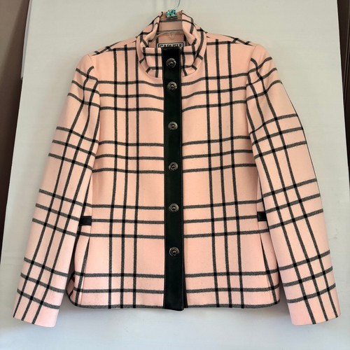 Carlisle pink black plaid wool - carlisle,