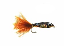 3 Epoxy Minnow Flies BROWN