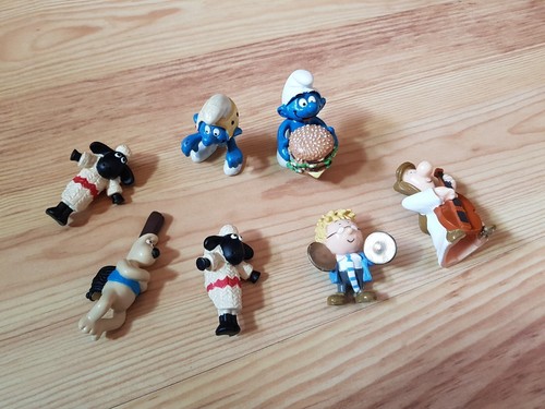 Vintage toy bundle smurfs - toy,