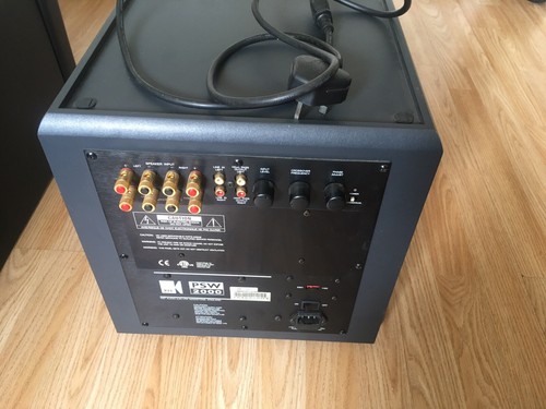 Kef psw2000 active - kef, subwoofer