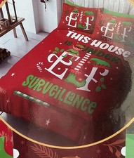 ELF CHRISTMAS DUVET COVER SET 
