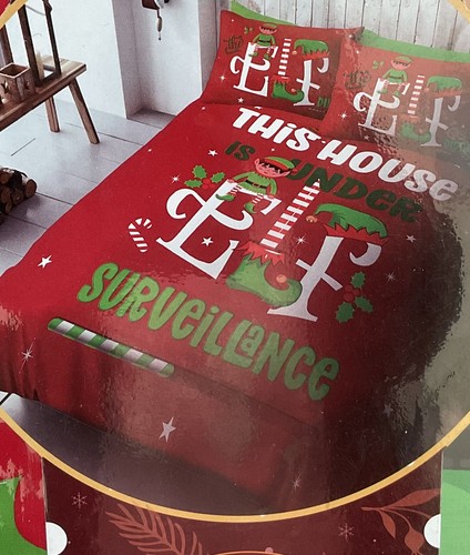 Elf christmas duvet - christmas, cover