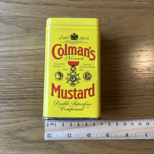 Colmans mustard vintage tin - colmans,