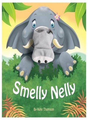 Finger puppet books - puppet, smelly