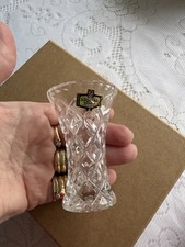 Small Crystal Vase