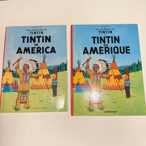 Vintage tintin america - in,