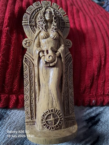 Handcrafted resin brigid - resin,