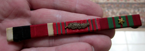Wwii army ribbon bar - wwii,