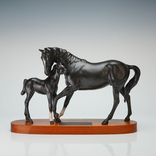 Beswick black beauty and - "black,