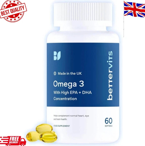Bettervits omega capsules - omega, 3