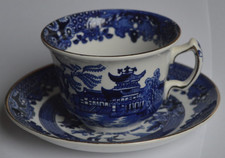 Burleigh ware blue willow - ware,
