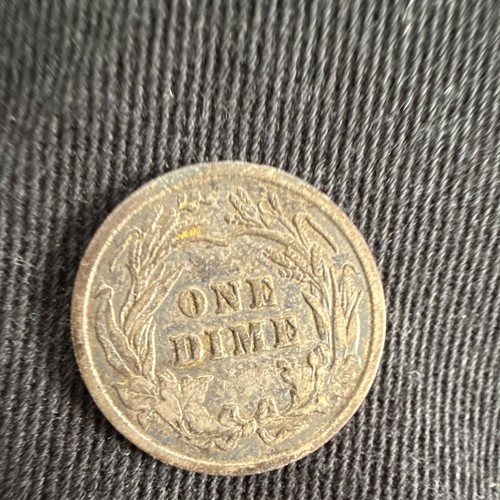 1891 seated liberty dime - dime, 0.9