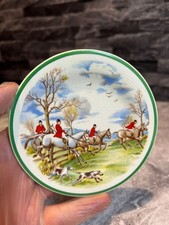 Vintage Liverpool Road Pottery Small Hunting Plate