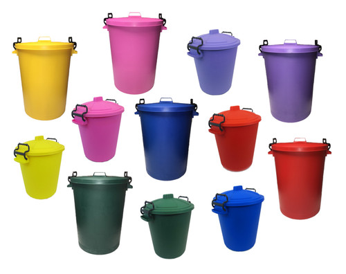 110l 80l 50l plastic coloured - 80l,